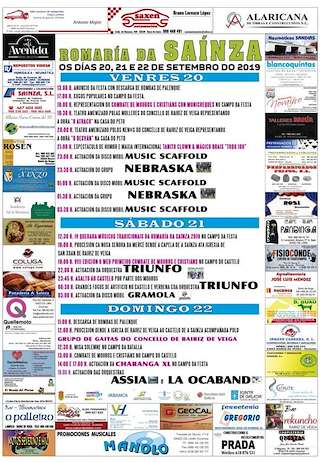 Romería da Saínza e Nosa Señora da Mercé en Rairiz de Veiga