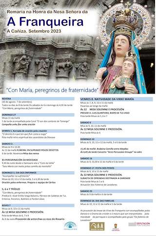 Romaría da Virxe da Franqueira en A Cañiza