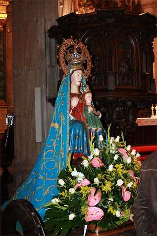 Romaría da Virxe da Franqueira (2026) en A Caniza
