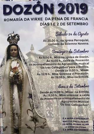Romaría da Virxe da Pena de Francia en Dozón