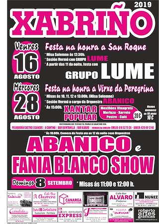 Festas de Xabriño en Curtis