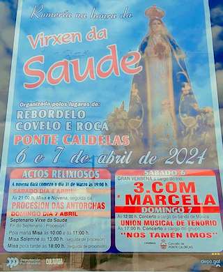 Romaría da Virxe da Saúde en Ponte Caldelas