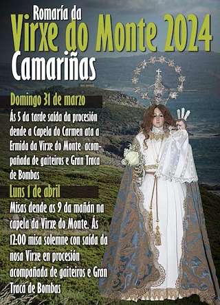 Romaría da Virxe do Monte (2026) en Camariñas