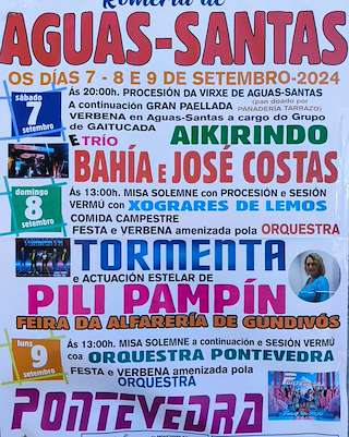 Romaría de Augas Santas en Pantón