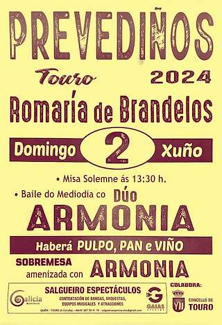 Romaría de Brandelos  (2026) en Touro