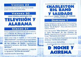 Romaría de Nosa Señora da Lanzada en Sanxenxo