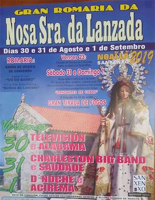 Romaría de Nosa Señora da Lanzada en Sanxenxo