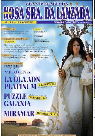 Romaría de Nosa Señora da Lanzada en Sanxenxo