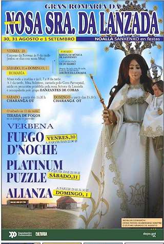 Romaría de Nosa Señora da Lanzada en Sanxenxo
