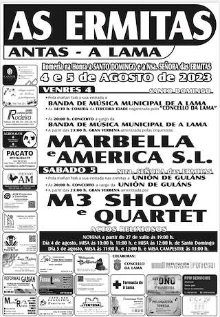 Romaría de Santo Domingo e Nosa Señora das Ermidas de Antas en A Lama