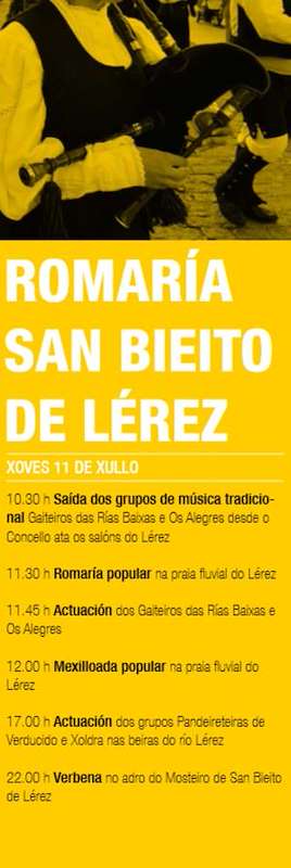 Romaría de San Bieito de Lérez (2026) en Pontevedra