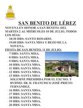 Romaría de San Bieito de Lérez (2026) en Pontevedra