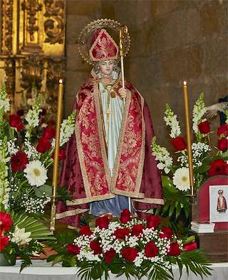 Romería de San Blas e Nosa Señora da Saúde de Briallos  en Portas