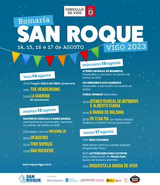 Romaría de San Roque de Sárdoma en Vigo