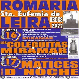 Romaría de Santa Eufemia de Leira en Ordes