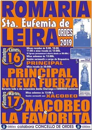Romaría de Santa Eufemia de Leira en Ordes