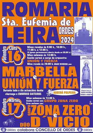 Romaría de Santa Eufemia de Leira en Ordes
