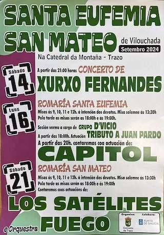 Romaría de Santa Eufemia de Vilouchada en Trazo