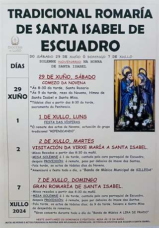 Romaría de Santa Isabel  de Escuadro en Silleda