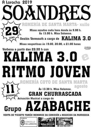 Romaría de Santa Marta de Soandres en Laracha