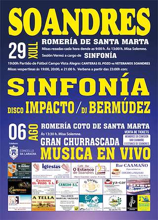 Romaría de Santa Marta de Soandres en Laracha