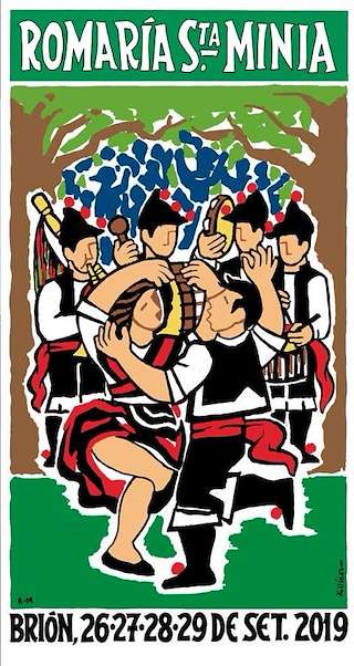 Romaría de Santa Minia en Brión