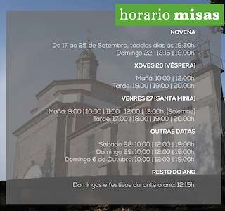 Romaría de Santa Minia en Brión