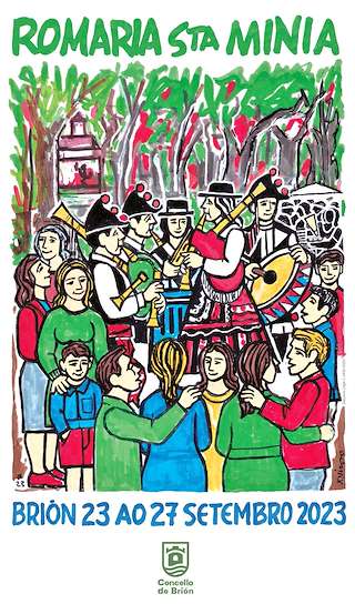 Romaría de Santa Minia en Brión