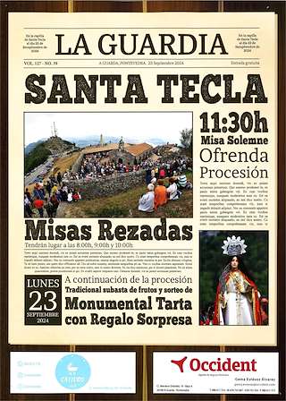 Romaría de Santa Trega (2026) en A Guarda