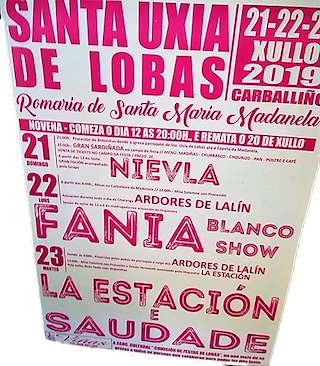 Romaría de Santa Uxía de Lobas en O Carballiño
