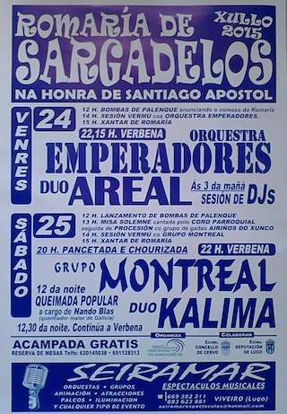 Santiago Apóstol de Sargadelos en Cervo