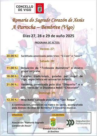 Romaría do Corazón de Xesús na Parrocha-Bembrive en Vigo