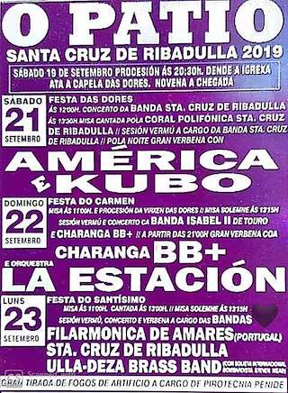 Romaría do Patio de Santa Cruz de Ribadulla en Vedra