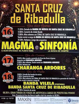 Romaría do Patio de Santa Cruz de Ribadulla en Vedra