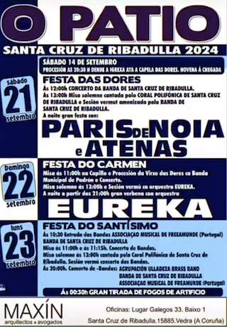 Romaría do Patio de Santa Cruz de Ribadulla en Vedra