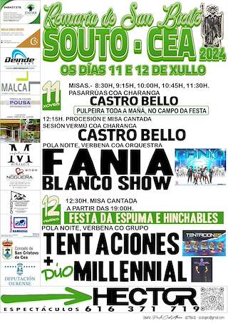 Romaría do San Bieito de Souto (2026) en San Cristovo de Cea