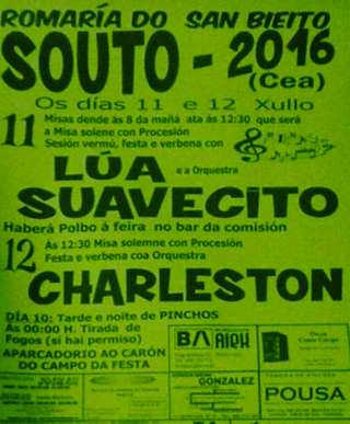 Romaría do San Bieito de Souto (2026) en San Cristovo de Cea