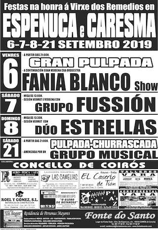 Romaría dos Remedios de Espenuca e Caresma en Coirós