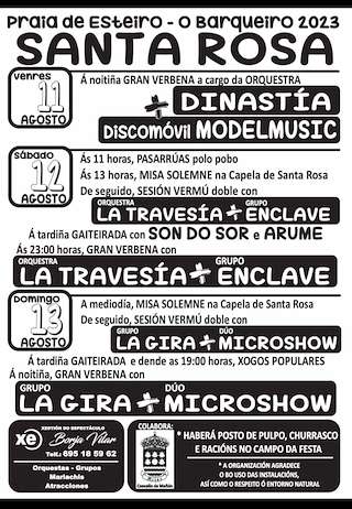 Romaría Santa Rosa de O Barqueiro en Mañón