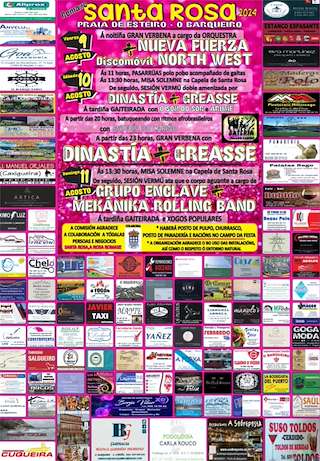 Romaría Santa Rosa de O Barqueiro en Mañón