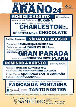 Romaría Virxe dos Miragres de Araño en Rianxo