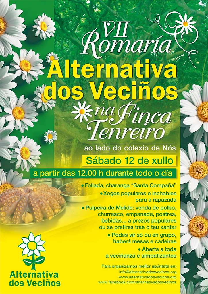 VII Romaría Alternativa dos Veciños (2025) en Oleiros