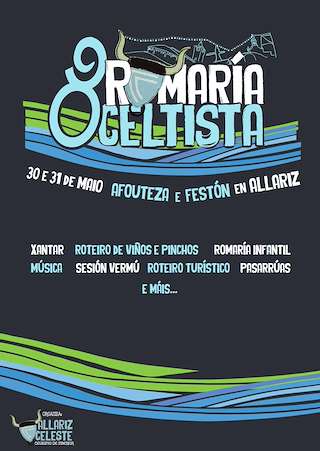 Fechas, información, programa, cartel, imágenes, mapa y ubicación de VIII Romaría Celtista  en  Allariz