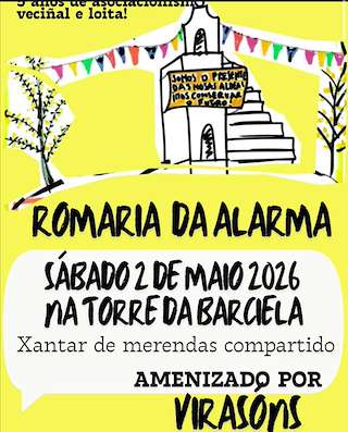 Fechas, información, programa, cartel, imágenes, mapa y ubicación de Romaría da Alarma de Castrelo  en  Forcarei