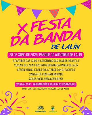 Fechas, información, programa, cartel, imágenes, mapa y ubicación de X Romaría da Banda de Lalín