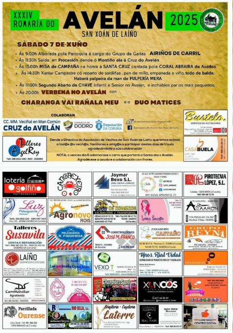 XXXIV Romaría da Cruz do Avelán (2025) en Dodro