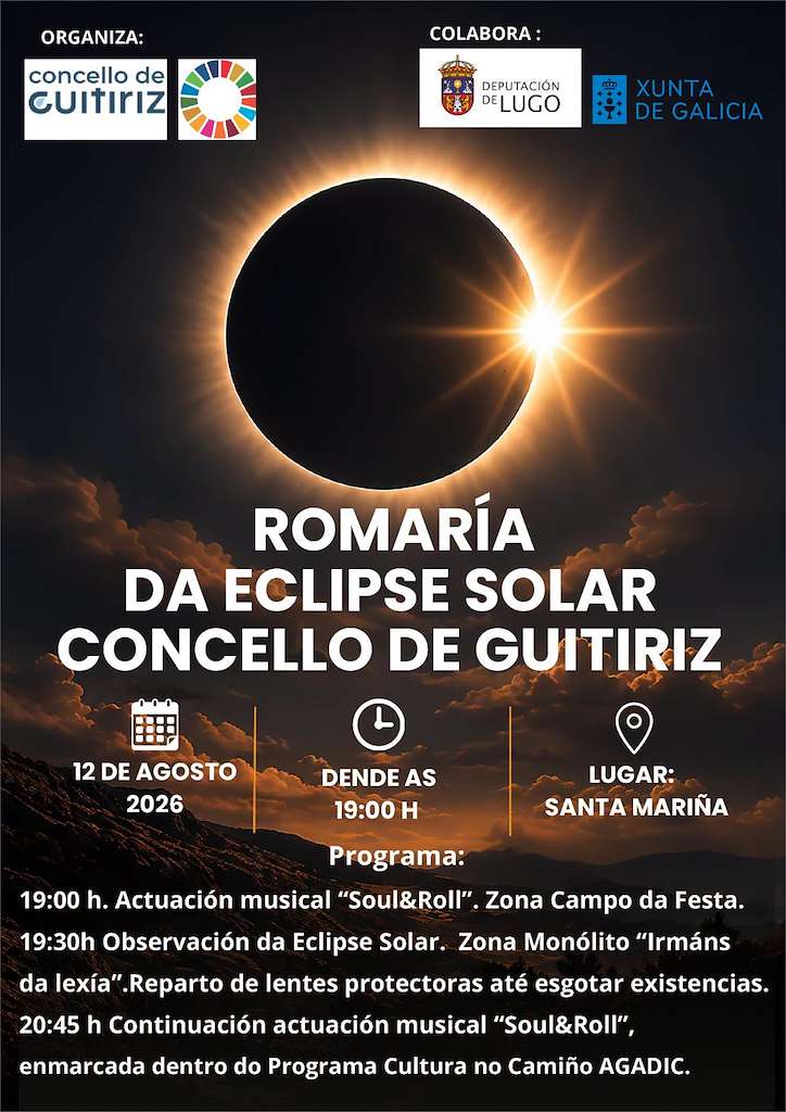 Romaría da Eclipse Solar (2026) en Guitiriz