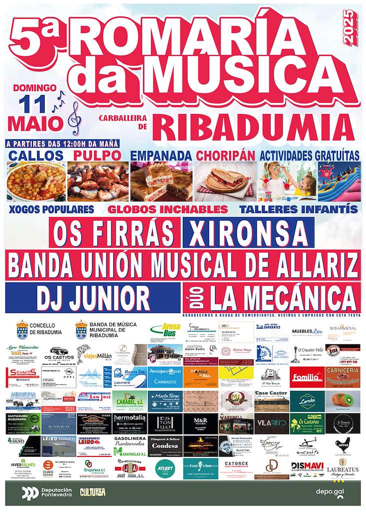 III Romaría da Música en Ribadumia