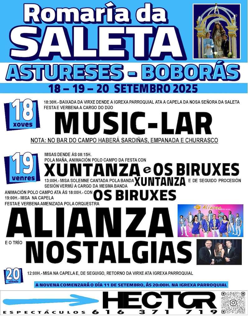 Romaría da Saleta de Astureses en Boborás