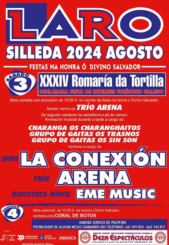XXXIV Romaría da Tortilla de Laro en Silleda